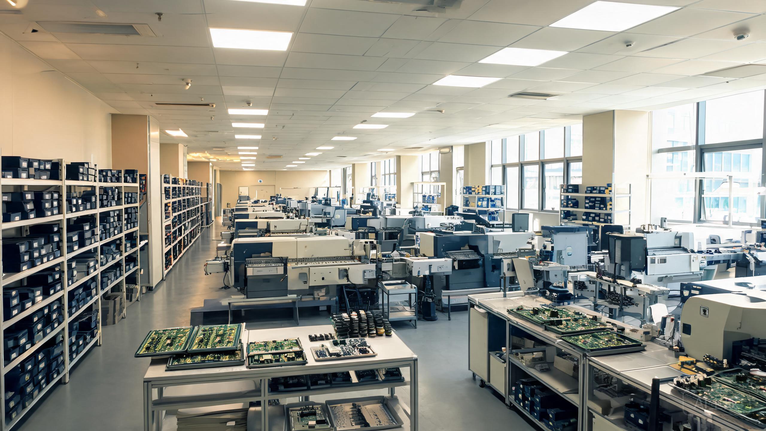 Factory floor in Shenzhen
